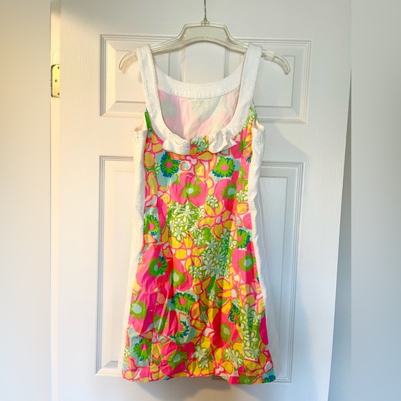 Lilly Pulitzer Darcy Ice Cream Social Floral Print Sleeveless Shift Dress - Picture 2 of 2